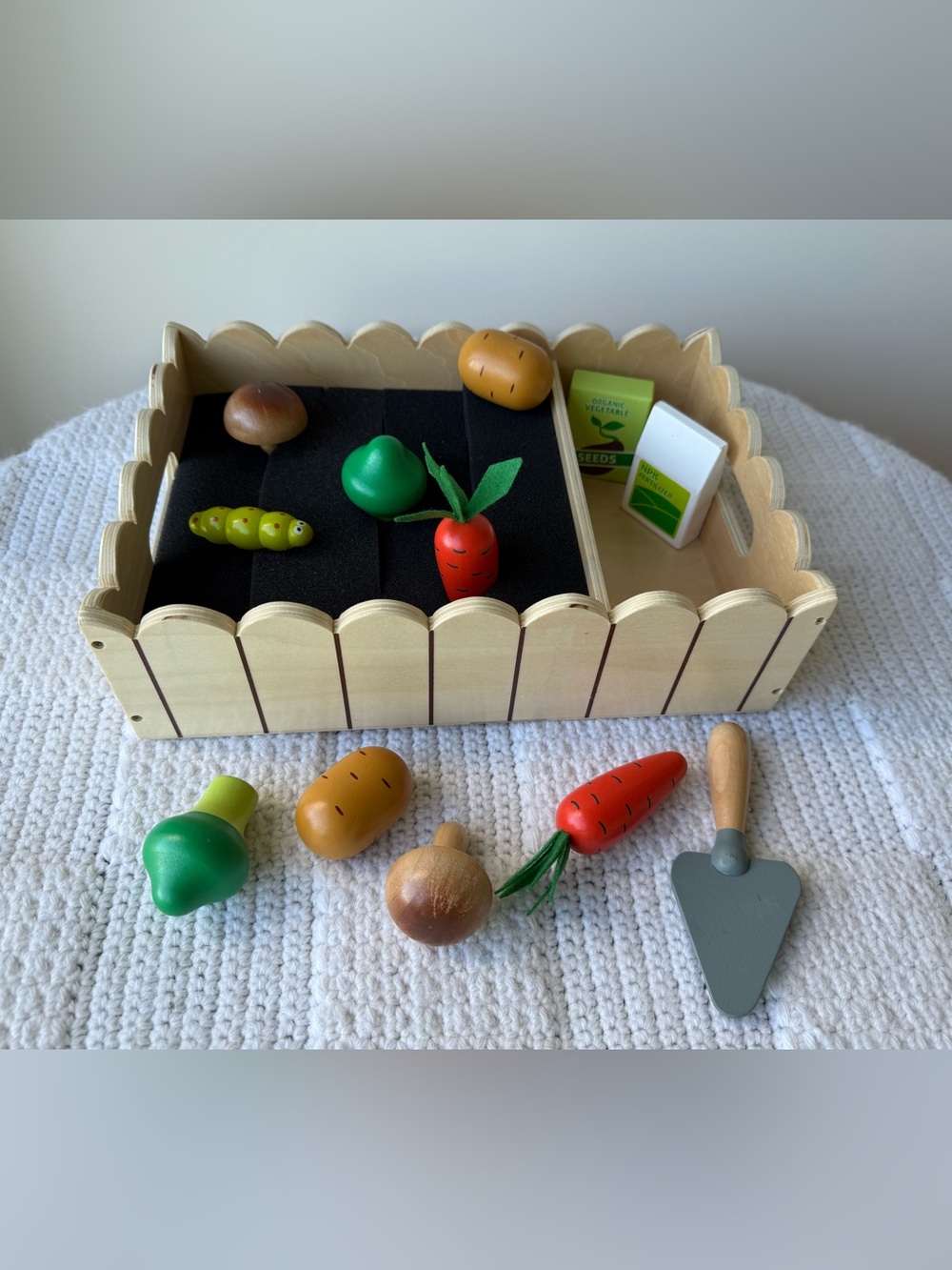Small Foot Wooden Vegetable Garden Playset